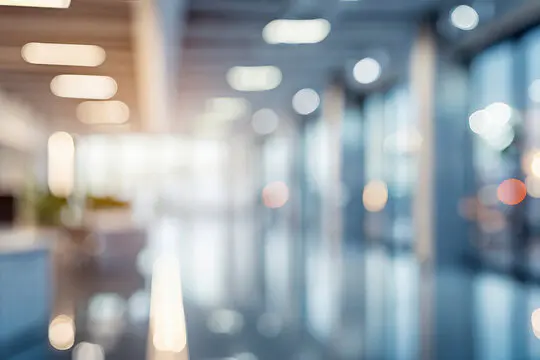 Arrière-plan : Bureau de travail avec ordinateur Background